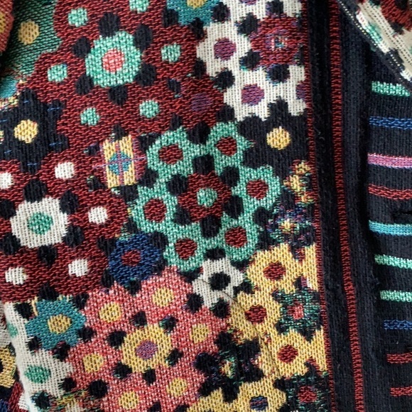 It’s Outta The Bag Unge Potch Ket Vintage Floral Blazer S - Picture 6 of 10